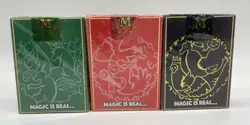 NEW Metazoo Kickstarter USPCC WPT Playing Cards 3 Deck Set Cryptid Nation - Image 2
