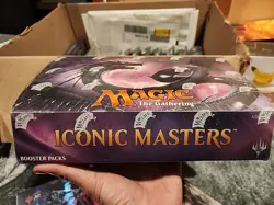 Magic The Gathering Iconic Masters Booster Box Sealed Mtg Rare - Image 2