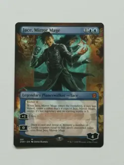 Magic the Gathering Jace Mirror Mage Borderless 281 - Image 1
