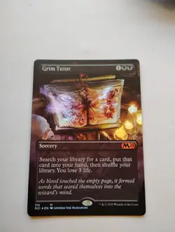 Grim Tutor (Alternate Art) Core Set 2021 Foil - Image 1