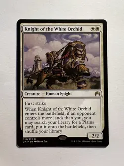 Knight of the White Orchid - MTG Magic Origins - NM - Image 1