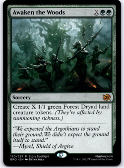 Awaken the Woods Regular NM MTG - Image 1