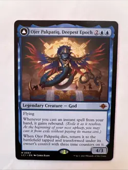 MTG Ojer Pakpatiq, Deepest Epoch // Temple of Cyclical Time - Foil, The Lost Cav - Image 1