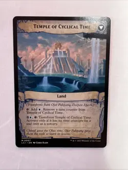 MTG Ojer Pakpatiq, Deepest Epoch // Temple of Cyclical Time - Foil, The Lost Cav - Image 2