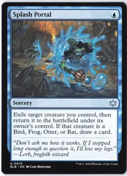 Splash Portal U Bloomburrow 74 LP - Image 1