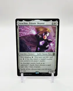 Arachne, Psionic Weaver Rare Magic The Gathering TCG Marvel's Spider-Man 2 - Image 1