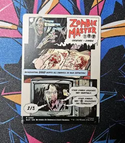 Zombie Master NM Regular 1460 MTG Secret Lair Creepshow Unplayed Magic Gathering - Image 2