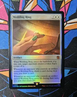 Wedding Ring NM Foil MTG Universes Beyond: Doctor Who Unplayed Magic Gathering - Image 1