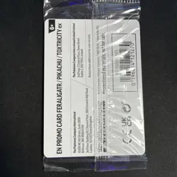 Sealed Pokemon TCG Feraligatr and Pikachu Illustration Contest 2024 Promo Card - Image 2