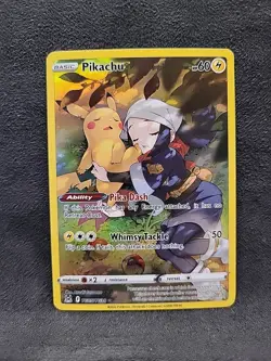 Pokemon Pikachu TG05/TG30 Swsh11: Lost Origin Trainer Gallery Ultra Rare Holo - Image 1