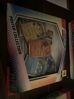 NEW Pokemon TCG S&V Prismatic Evolutions Poster Collection Box Sealed DG Sticker - Image 1