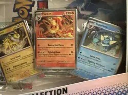 NEW Pokemon TCG S&V Prismatic Evolutions Poster Collection Box Sealed DG Sticker - Image 4