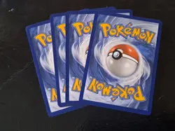 4x Antique Plume Fossil 079/086 x4 - White Flare - Pokemon Playset - Image 2