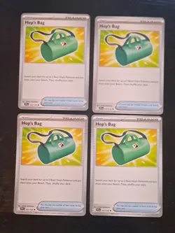 4x Hop's Bag 147/159 x4 - Journey Together - Pokemon TCG - Playset - Image 1