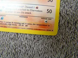 Pokemon Base Set 4th Print 1999-2000 Charmander Charmeleon NM - Image 5