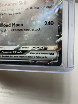 2024 Pokemon Bloodmoon Ursaluna Ex 141/167 Holo- Twilight Masquerade (C) - Image 5