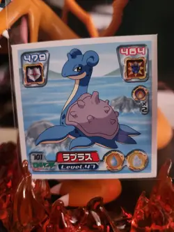 Lapras Japanese Pokemon Seal Sticker #701 Non Holo Amada Sticker Nintendo - Image 1