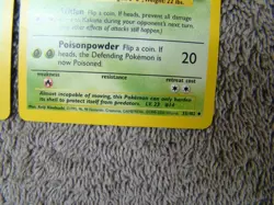 Pokemon Base Set 4th Print 1999-2000 Weedle Kakuna NM - Image 5