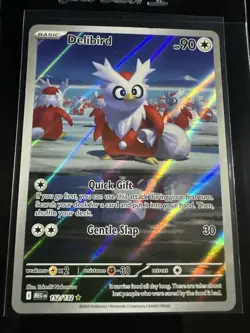 Delibird 152/132 - Illustration Rare - Mega Evolution Base Set - Pokemon TCG - Image 1