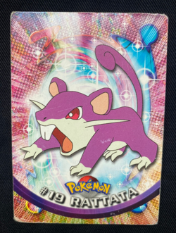 1999 Pokemon TV Animation Series 1 #19 Rattata - Blue Logo (HP) - Image 1
