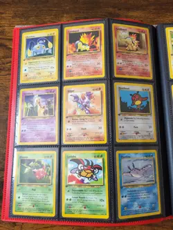 Pokemon Neo Genesis 1st Edition Part Complete Set With Holos & Binder - NM - Image 2