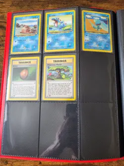 Pokemon Neo Genesis 1st Edition Part Complete Set With Holos & Binder - NM - Image 4