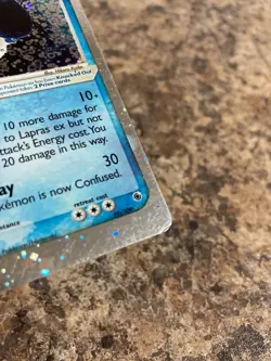 Pokemon TCG: 2003 EX Ruby & Sapphire Lapras ex 99/109 Ultra Rare NM - Image 3