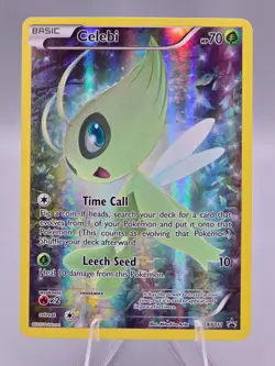 Pokemon XY Black Star Promo Celebi XY111 Holo - Mythical Collection Promo - Image 1