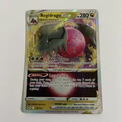 Pokemon - Regidrago VSTAR - 136/195 - Silver Tempest - Holo - Ultra Rare NM - Image 1