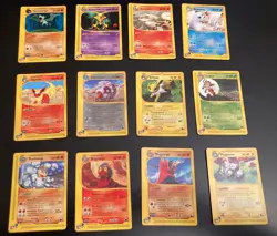 BIG Lot of *126* 2003 Pokemon Skyridge ≈ #1-144 (missing 18) Non-Holos *NM GEMS* - Image 1