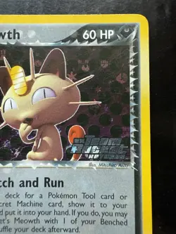 Pokemon Rocket's Meowth 46/109 EX Team Rocket Returns Reverse Holo Rare (LP+) - Image 3