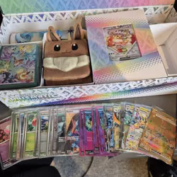 Pokemon Prismatic Evolution 500+ Bulk Bundle + RARES (READ DESCRIPTION NO PACKS) - Image 1