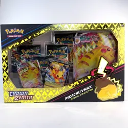 Pokemon TCG: Crown Zenith Pikachu VMAX Factory Sealed Special Collection Box - Image 1