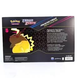 Pokemon TCG: Crown Zenith Pikachu VMAX Factory Sealed Special Collection Box - Image 4