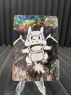 Charizard 23/50 Numbered Hit Holo - PokeDoodly Fan Art - Pokemon - Image 1