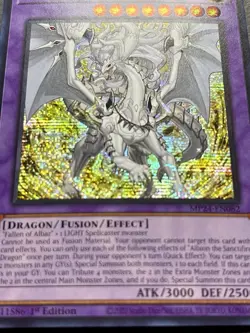 Albion The Sanctifire Dragon | MP24-EN082 | Prismatic Secret Rare | NM | YuGiOh! - Image 2