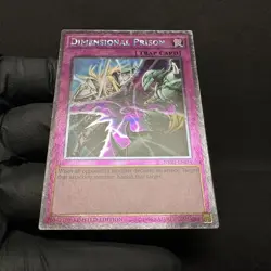 VLP - Dimensional Prison - Limited Platinum - NKRT-EN034 - Yu-Gi-Oh - Image 3