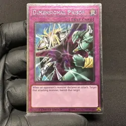 VLP - Dimensional Prison - Limited Platinum - NKRT-EN034 - Yu-Gi-Oh - Image 4