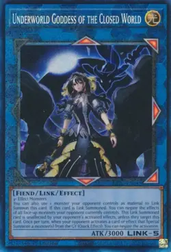 Underworld Goddess of the Closed World - RA02-EN045 - Collector's Rare - Yugioh - Image 1