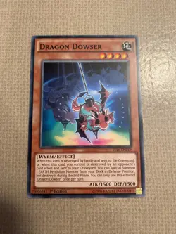 Yu-Gi-Oh! dragon dowser mint common 1st ed YS16-EN019 - Image 1