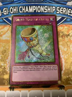 Yugioh Grand Horn of Heaven - PGL3-EN040 1ST EDITION NM - Image 1