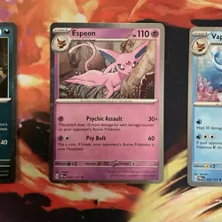 Pokemon TCG Prismatic Evolutions Costco Mini Tins Promo Cards (8 Cards Total) - Image 4