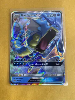 Pokemon Card TCG - Gyarados GX SM212 Hidden Fates Sun & Moon Promo Near Mint - Image 1