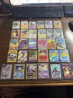 Pokemon TCG Mixed Lot Of 30 Cards EX V VMAX Alt Art Gold Shining Rare SR Promo - Image 1