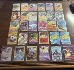 Pokemon TCG Mixed Lot Of 30 Cards EX V VMAX Alt Art Gold Shining Rare SR Promo - Image 2