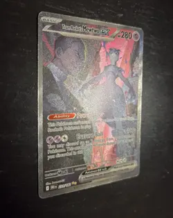 Team Rocket's Mewtwo ex SIR 231/182 Sv10: Destined Rivals Holo Pokemon TCG Card - Image 5