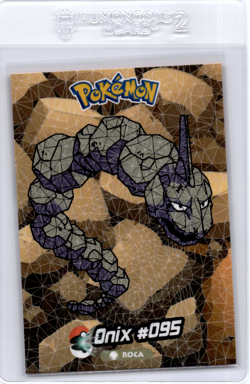 Onix Pokemon card Crystal collection - Image 1