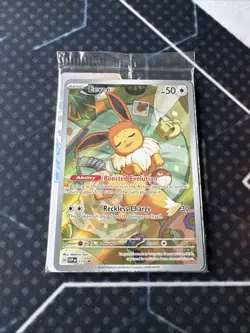 Pokemon TCG Eevee - 173 SVP Prismatic Evolutions ETB Promo Card Pack SEALED - Image 2