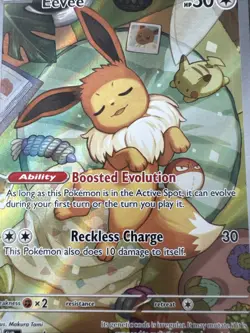 Pokemon TCG Eevee - 173 SVP Prismatic Evolutions ETB Promo Card Pack SEALED - Image 4