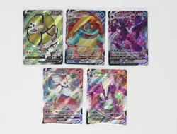 Pokemon Sword & Shield VMAX and V FULL ART Card Lot - Image 1